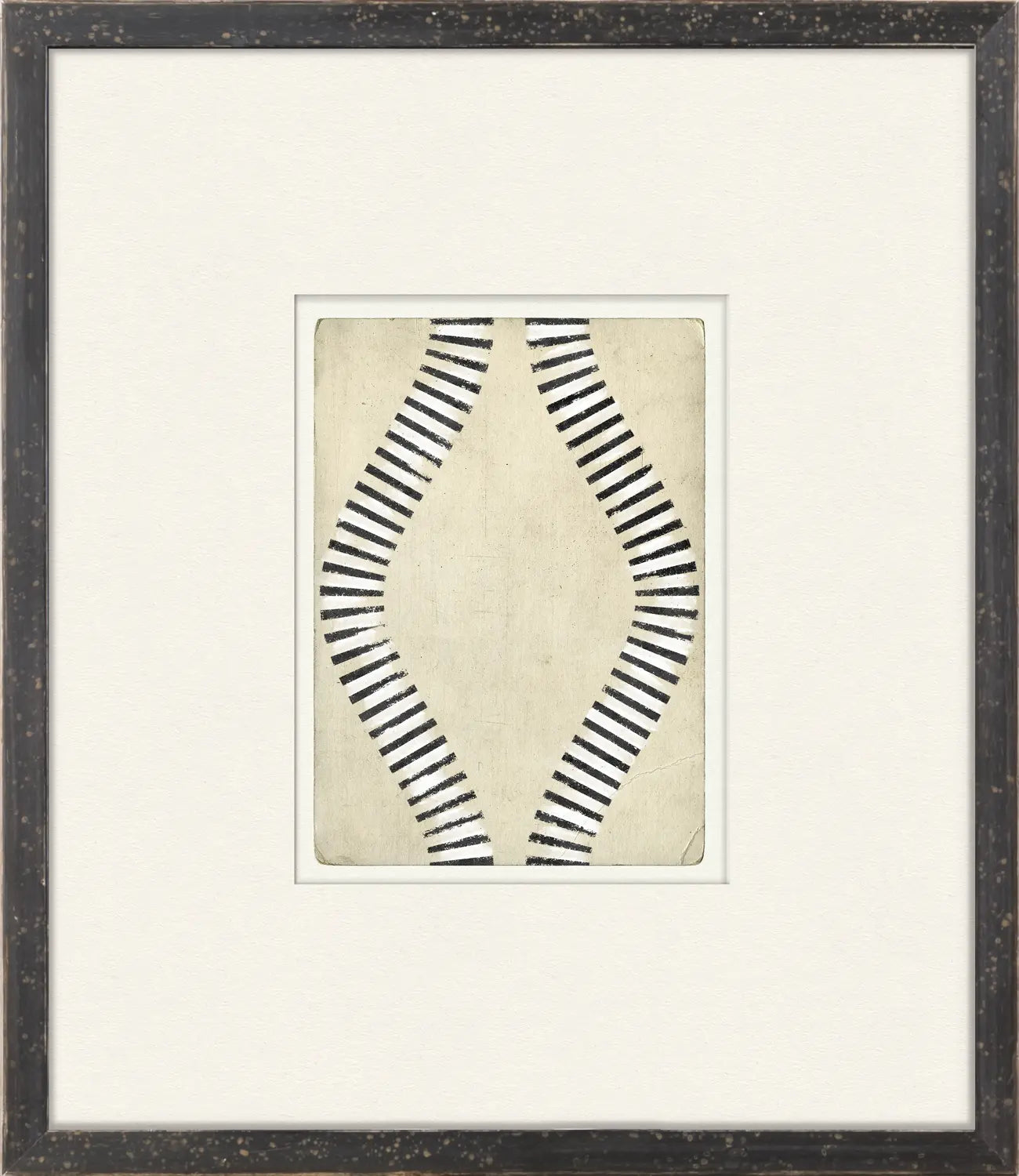 Mid-Century Geometric Print