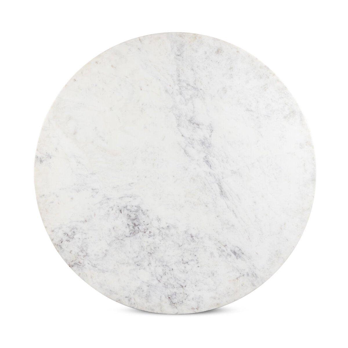 Oak & Marble Round Dining Table