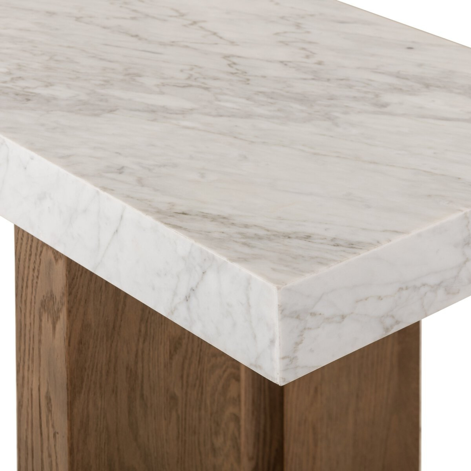 Carrara Marble Console Table