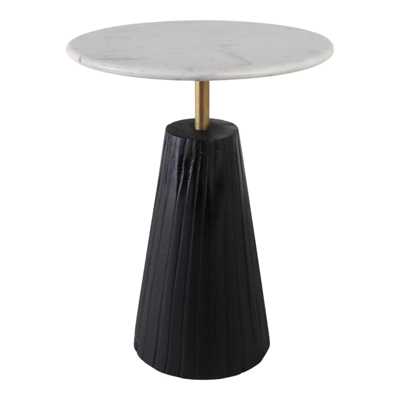 Marble Top Fluted Table