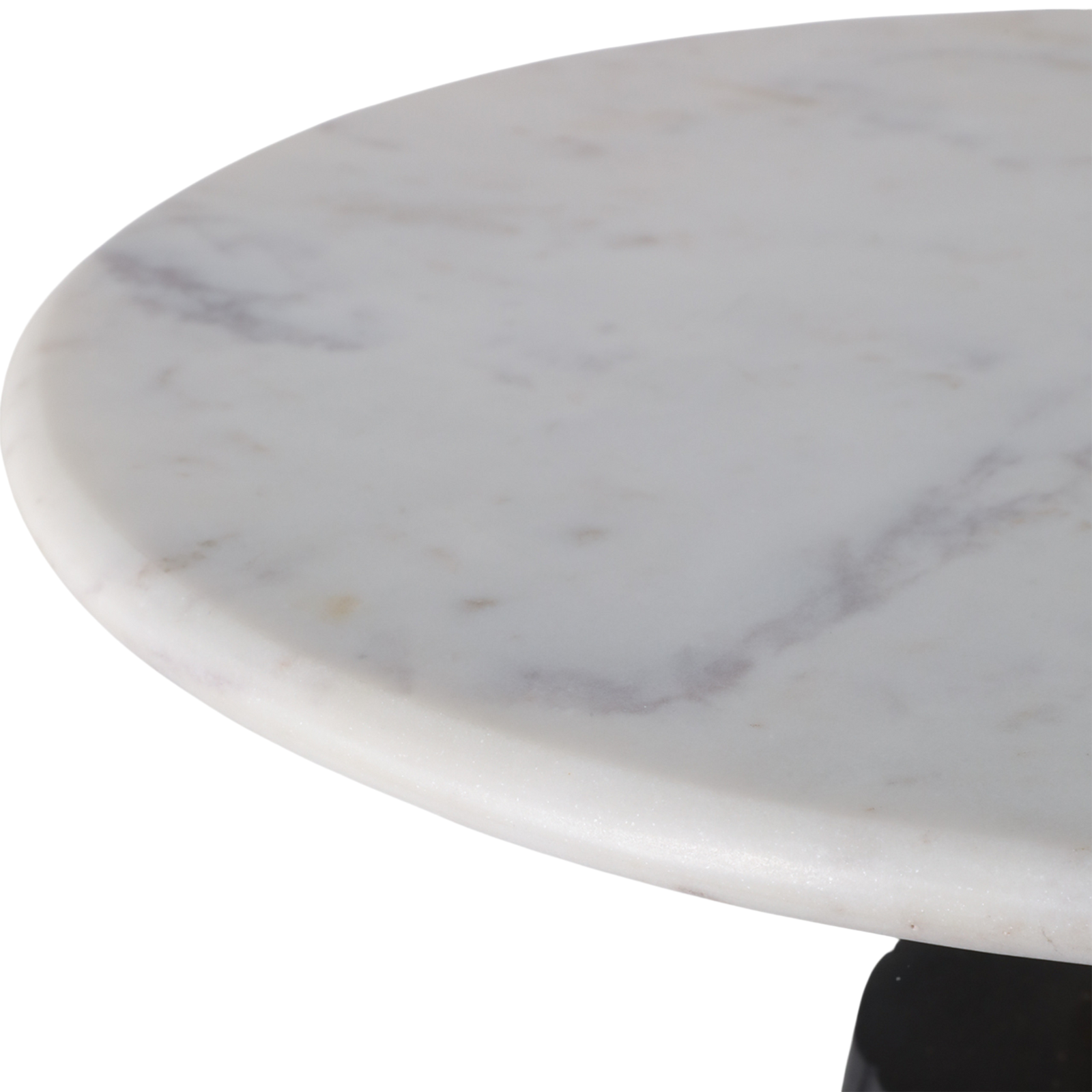 Marble Top Fluted Table