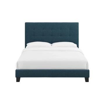 Margie Tufted Upholstered Velvet Bed