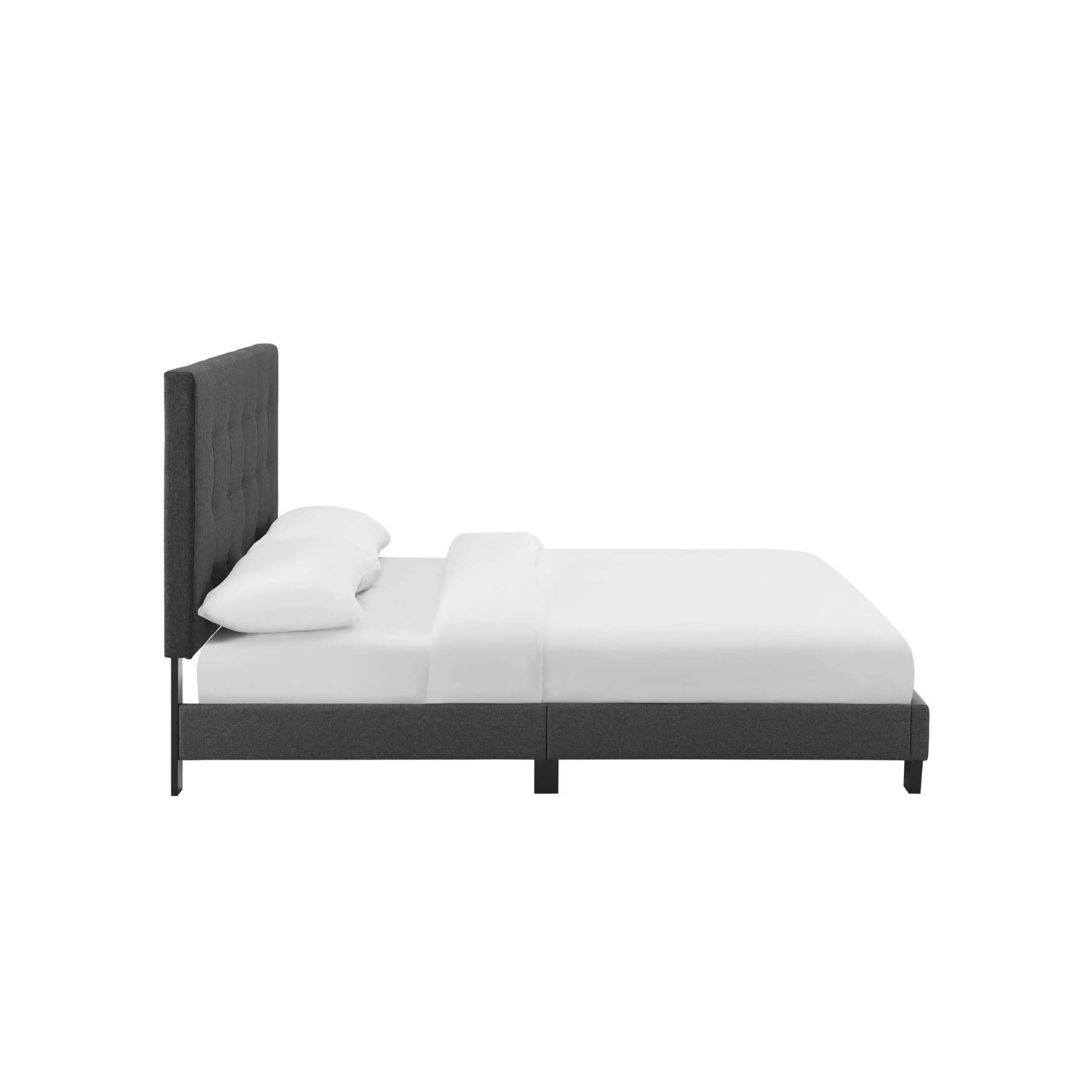 Margie Tufted Upholstered Velvet Bed