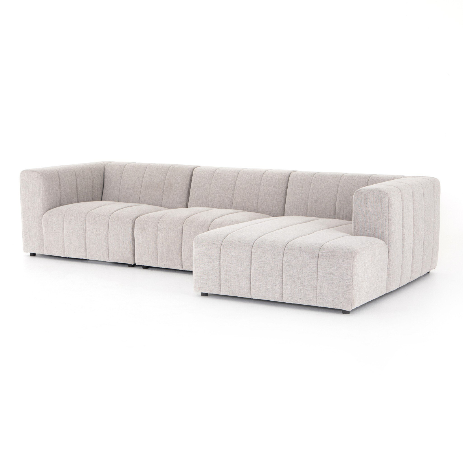 Lee 3-Piece Channeled Sectional