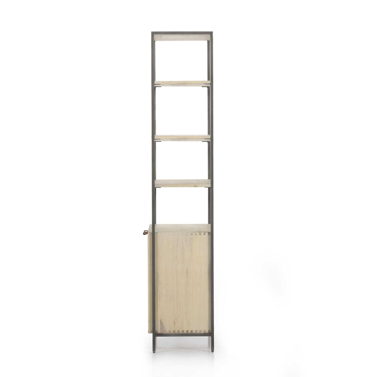 Poplar Modular Wide Bookcase