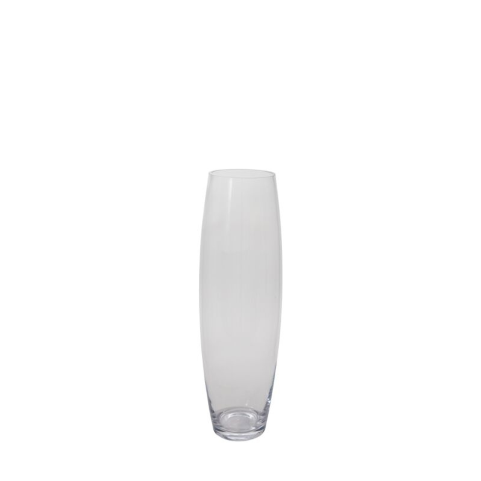 Tall Mouth Blown Glass Vases