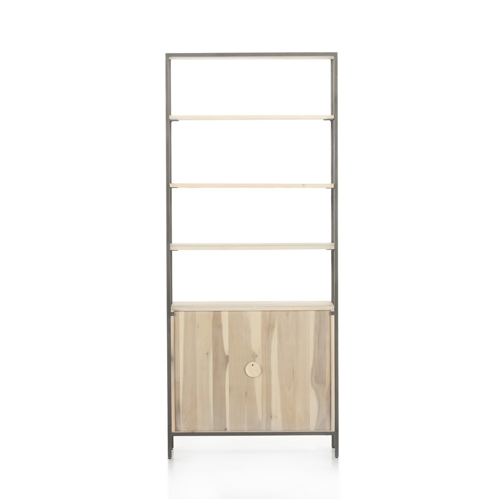 Poplar Modular Wide Bookcase