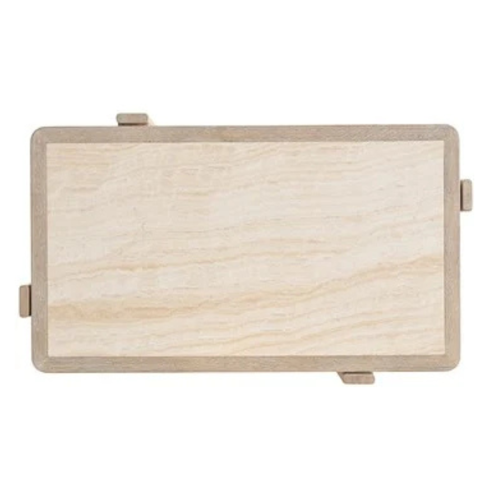 Wood & Stone Cocktail Table