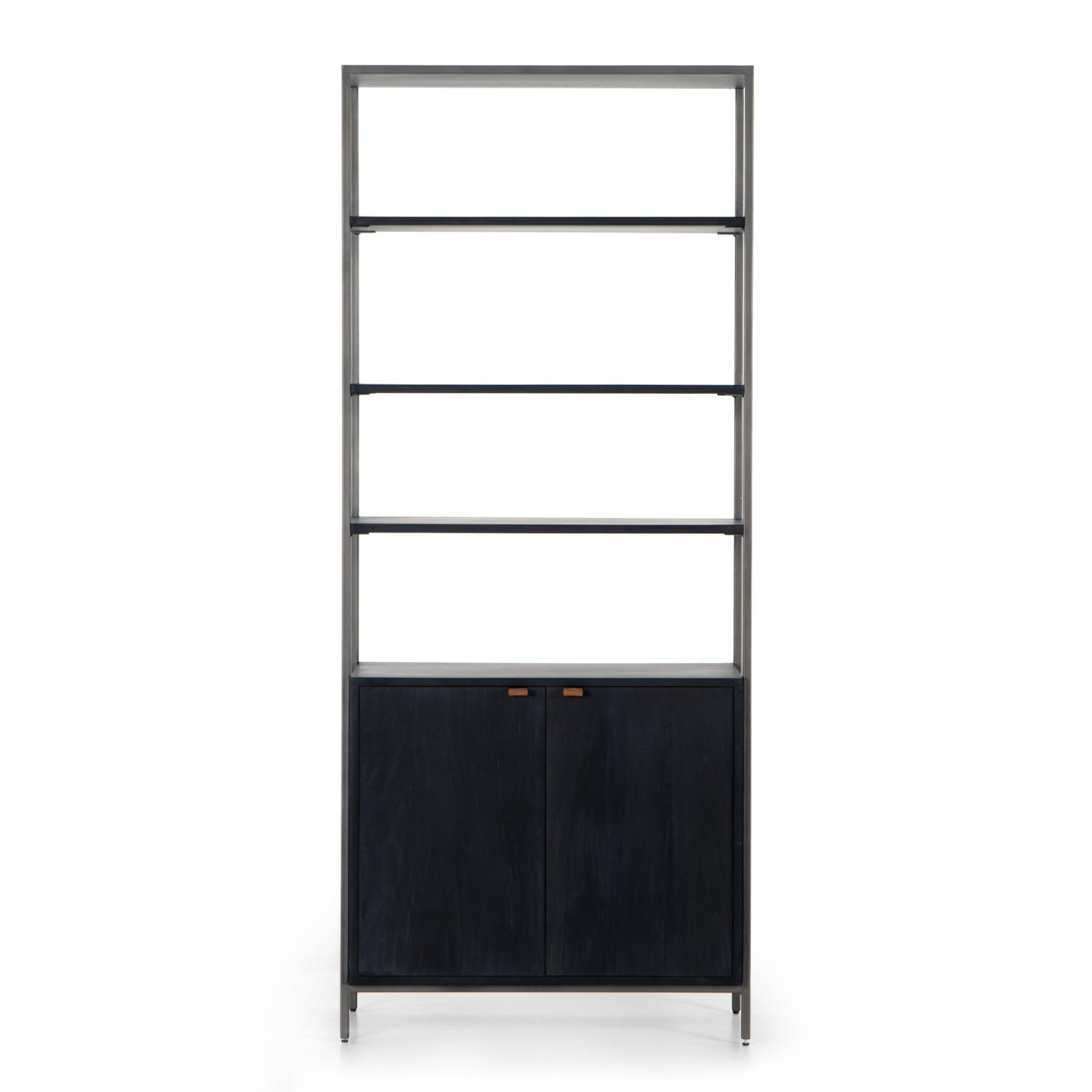 Poplar Modular Wide Bookcase