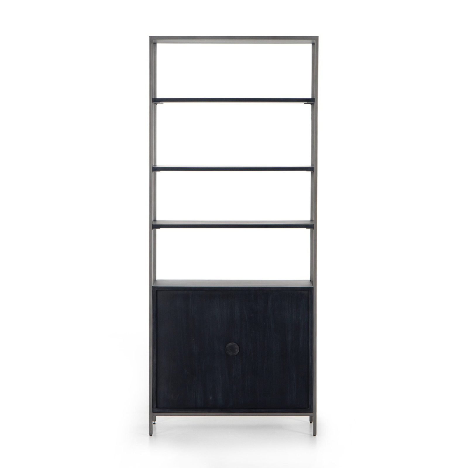 Poplar Modular Wide Bookcase