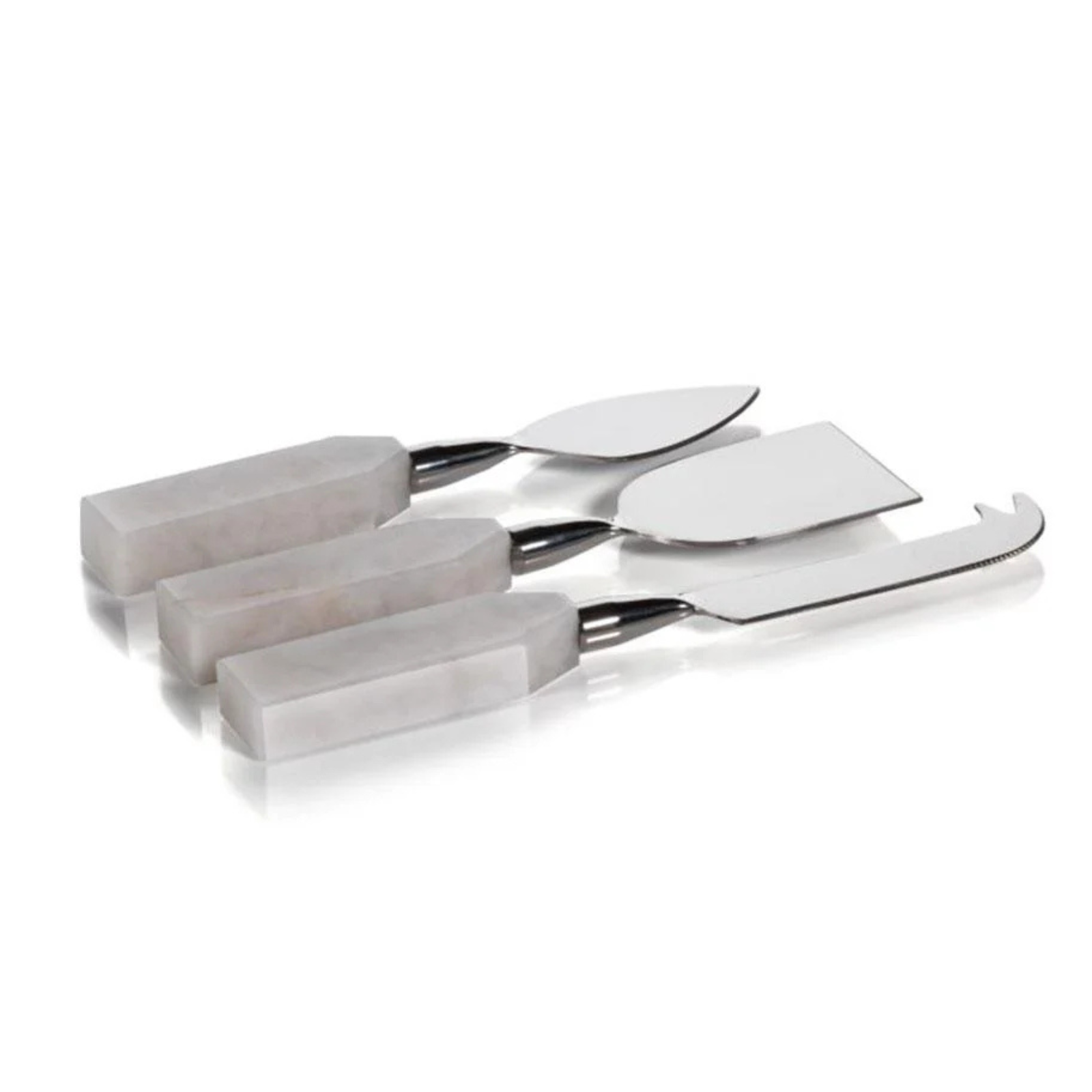 Alloy & Alabaster Cheese Set