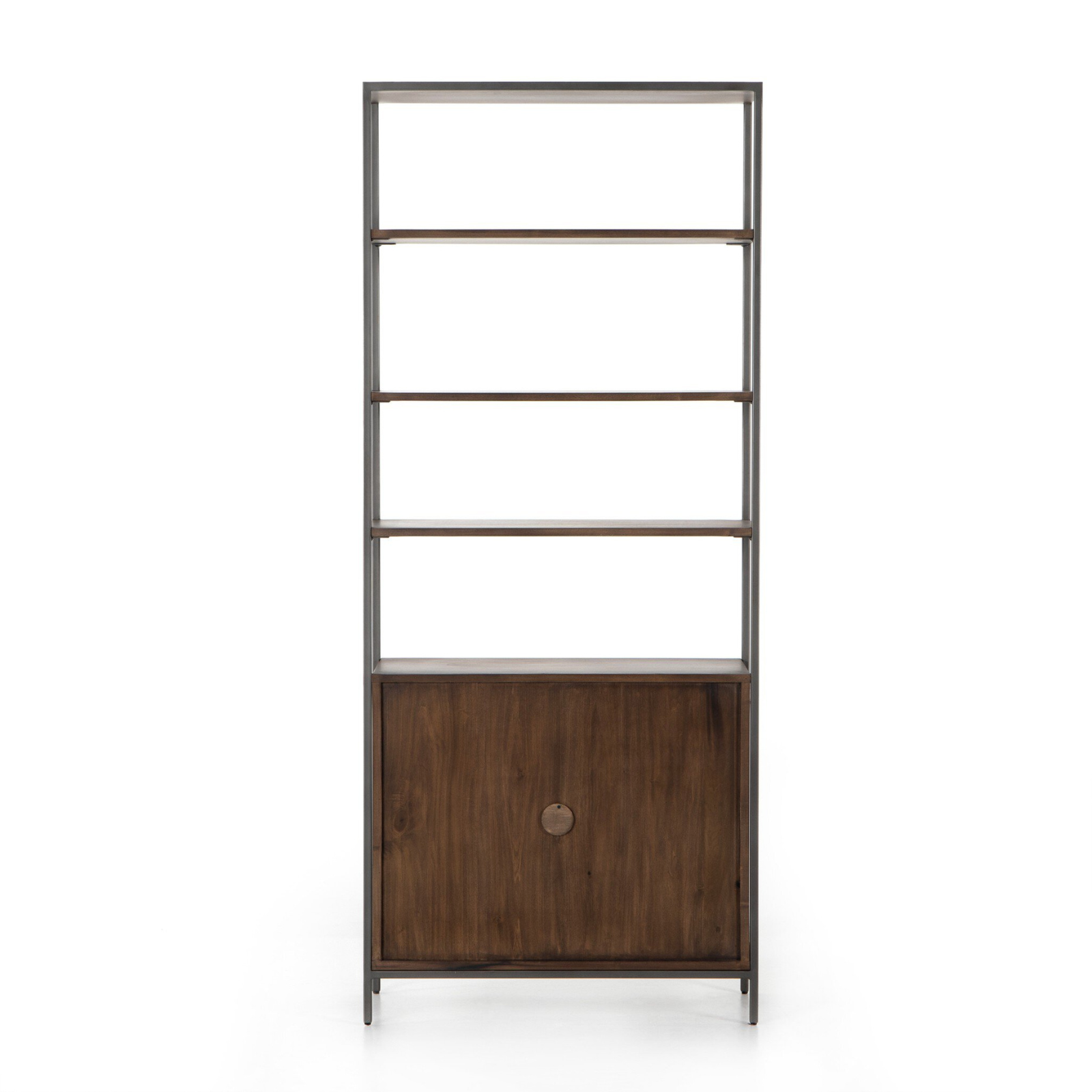 Poplar Modular Wide Bookcase
