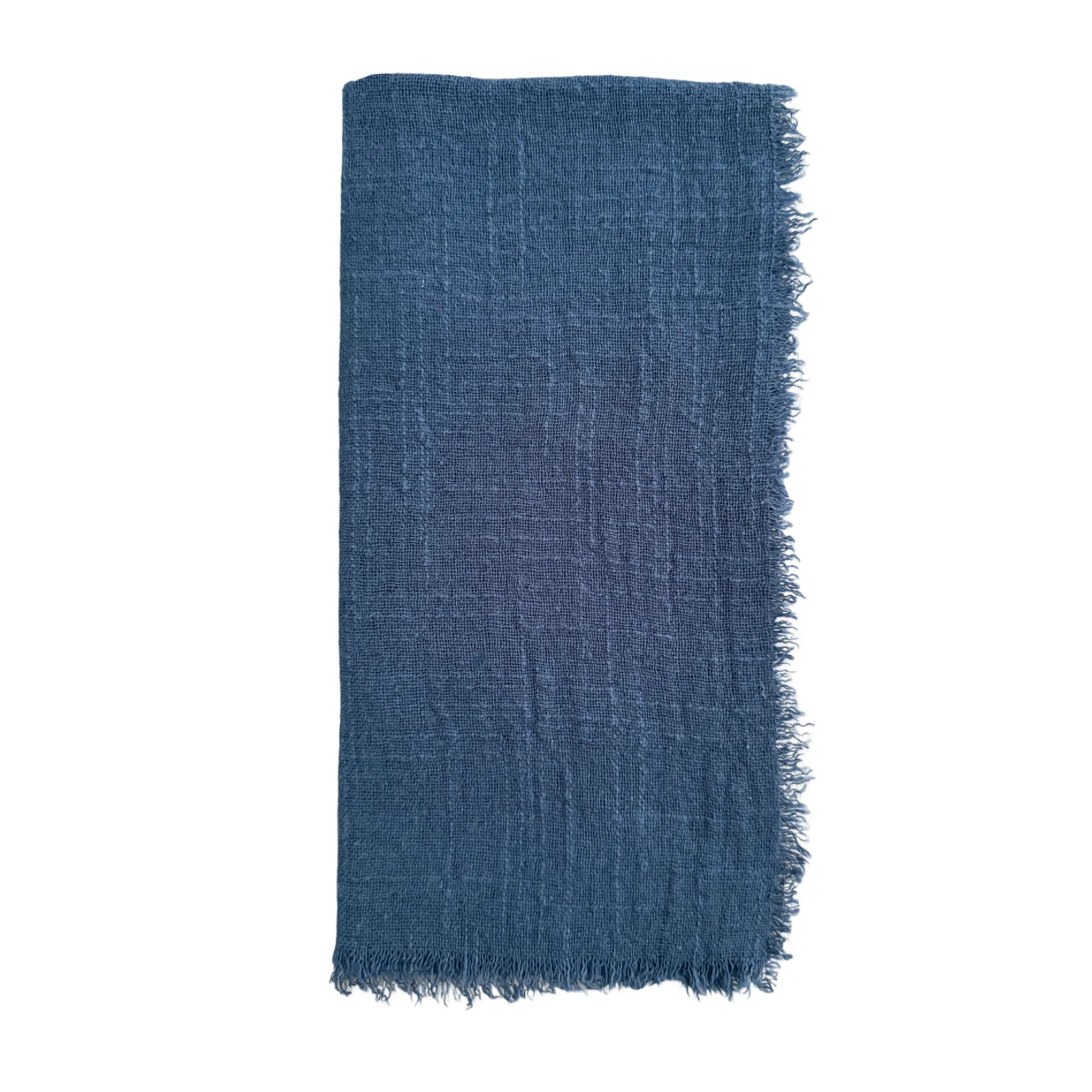 Cotton Gauze Fringe Linen Napkins (Set of 4)