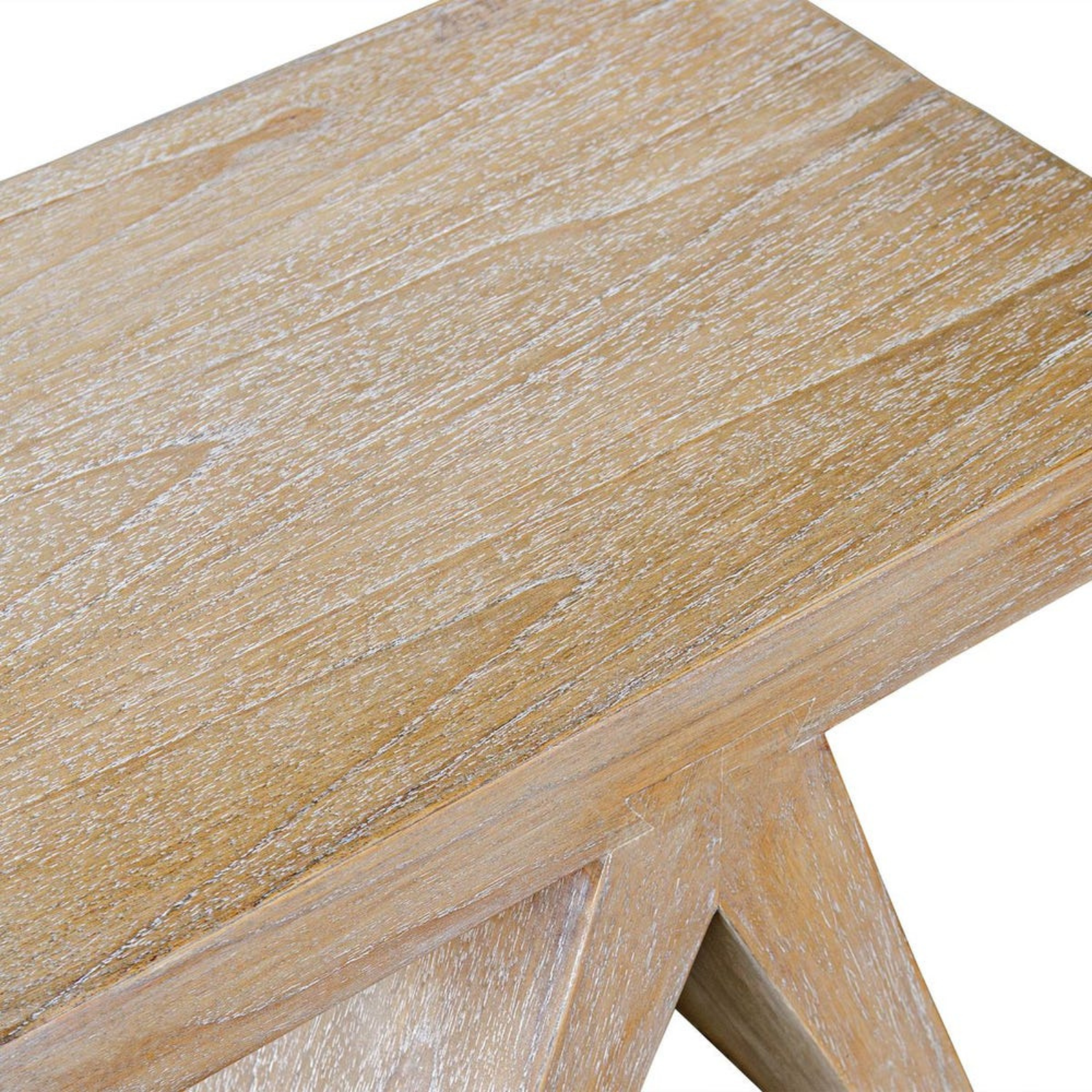 Mindi Wood Accent Stool