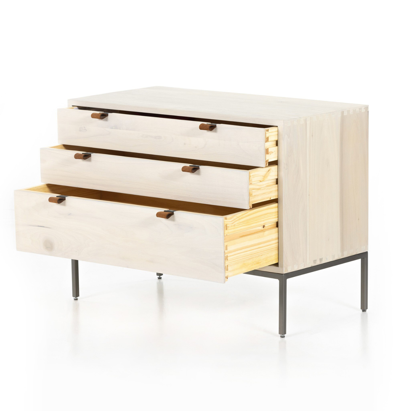 Poplar Large Nightstand
