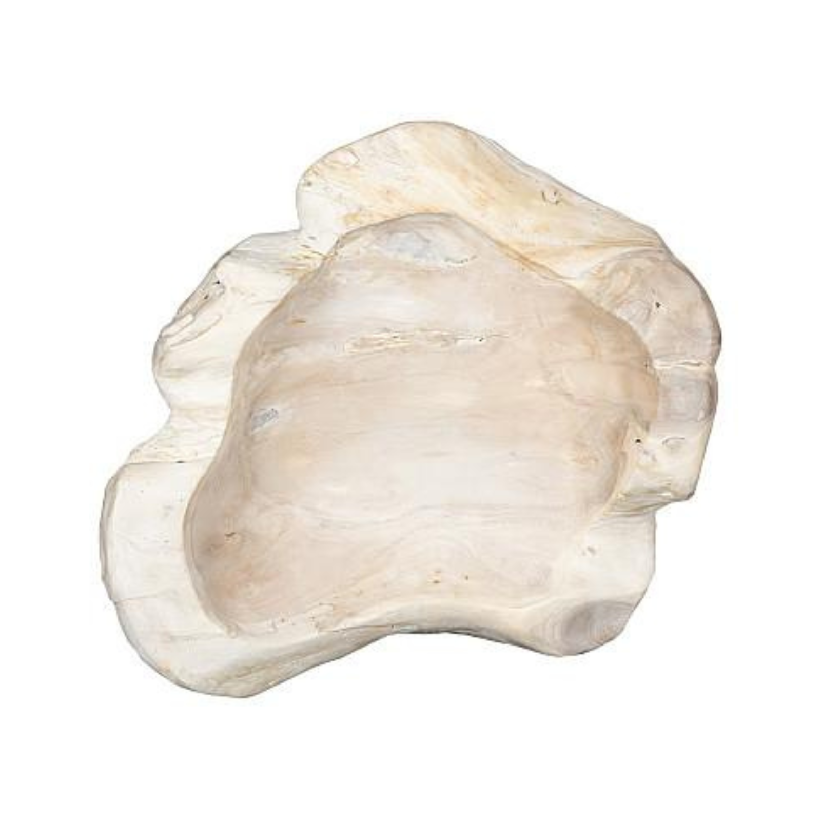 Bleached Teak Bowl