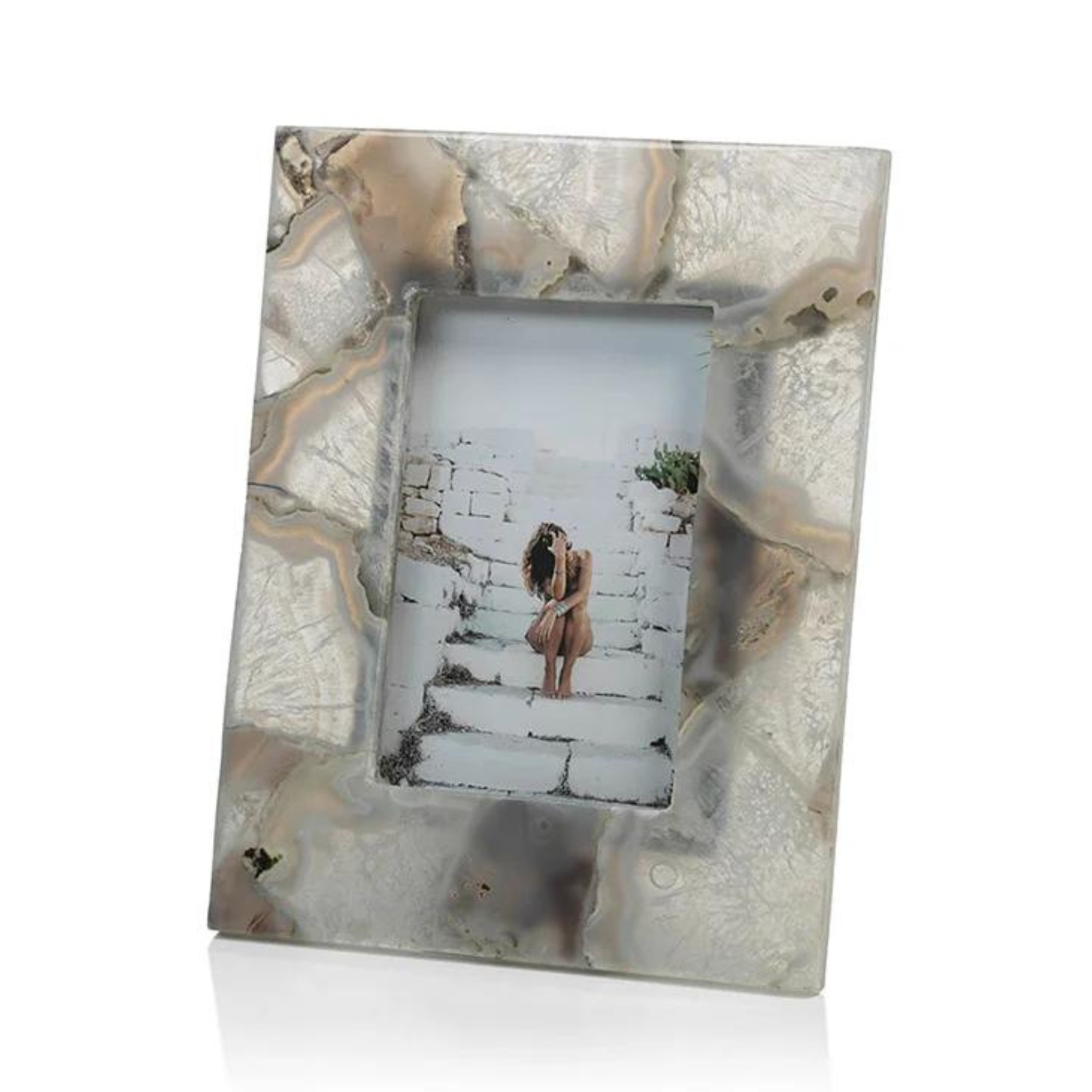 Agate Photo Frame