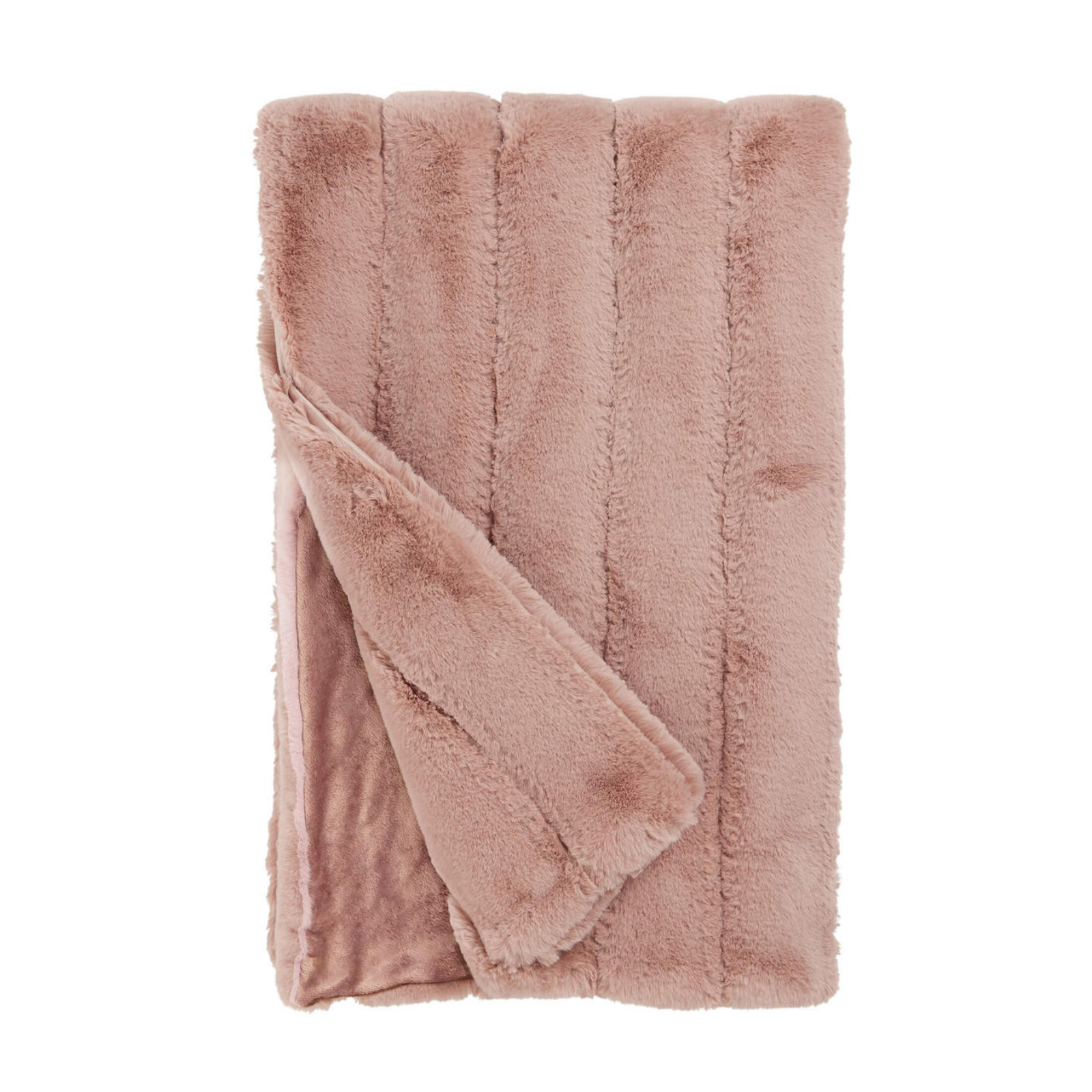 Faux Fur Posh Throw