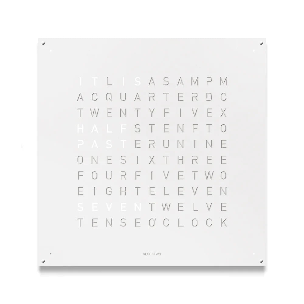 Qlock Two Clocks