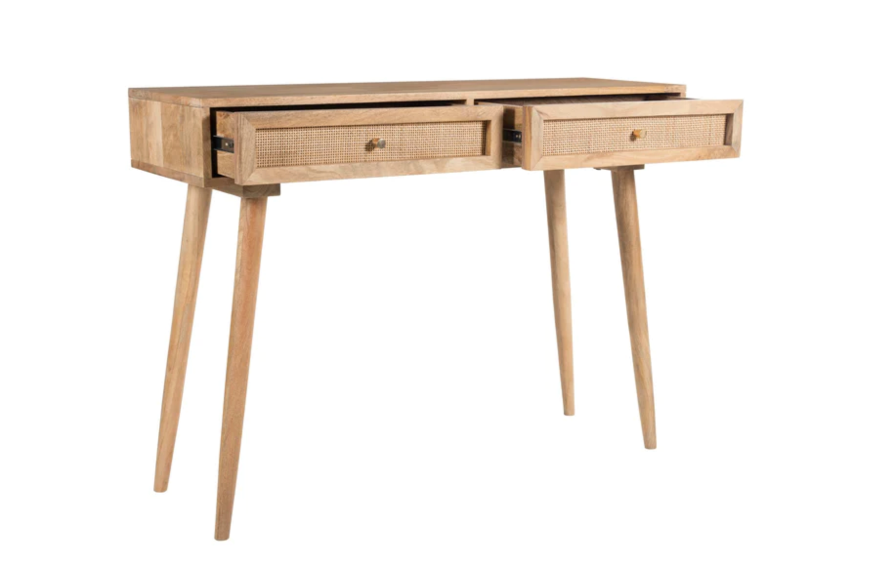 Caned Drawer Desk