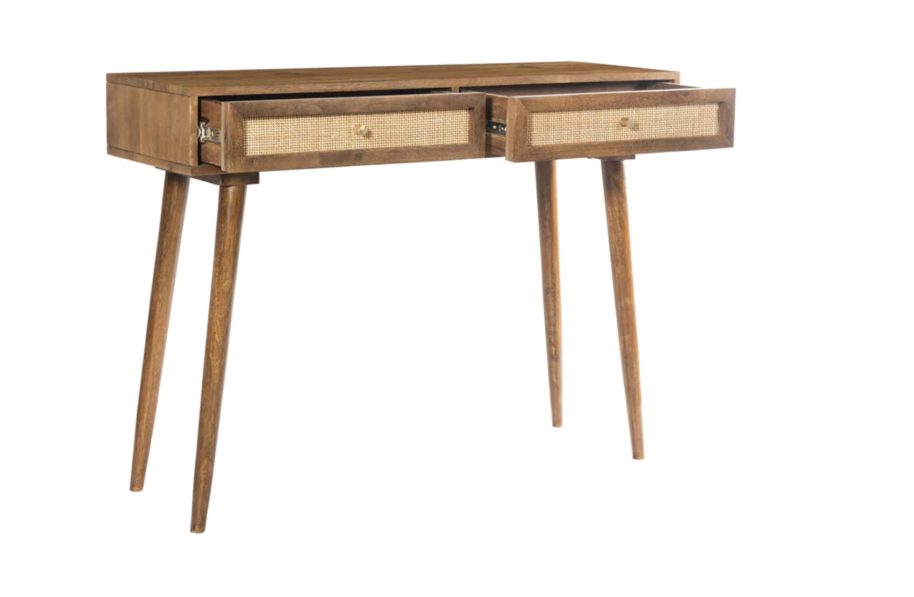 Caned Drawer Desk