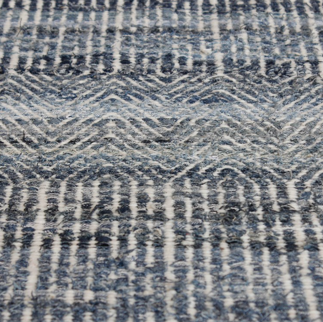 Recycled Denim & Wool Rug