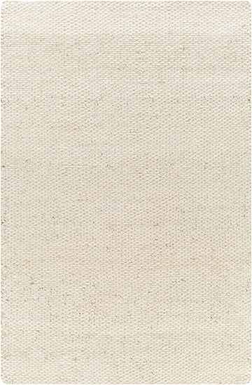 Coil Bleached Jute Rug