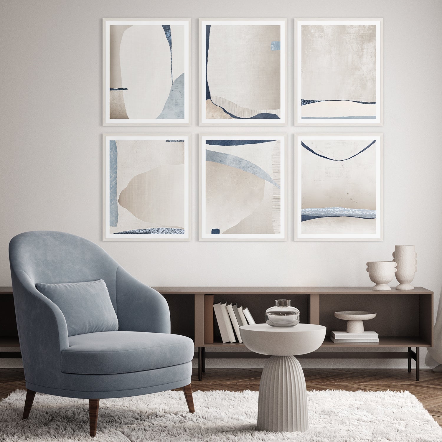Abstract Coastal Vibes